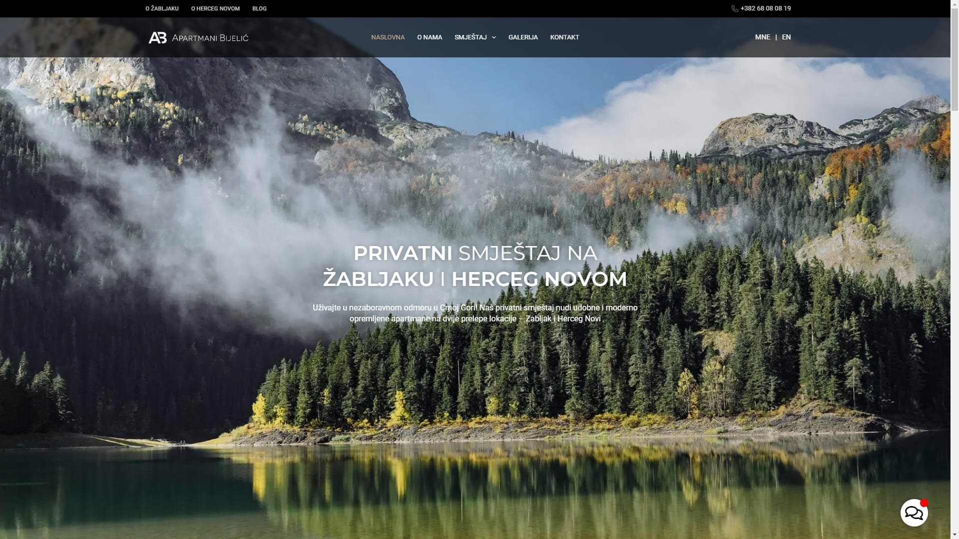 Web dizajn Crna Gora - primjer responsive sajta