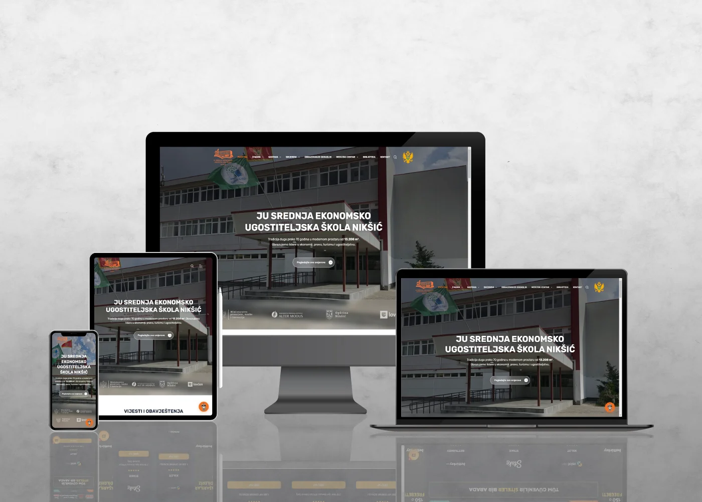 Izrada sajtova Crna Gora — profesionalan sajt prikazan na svim uređajima